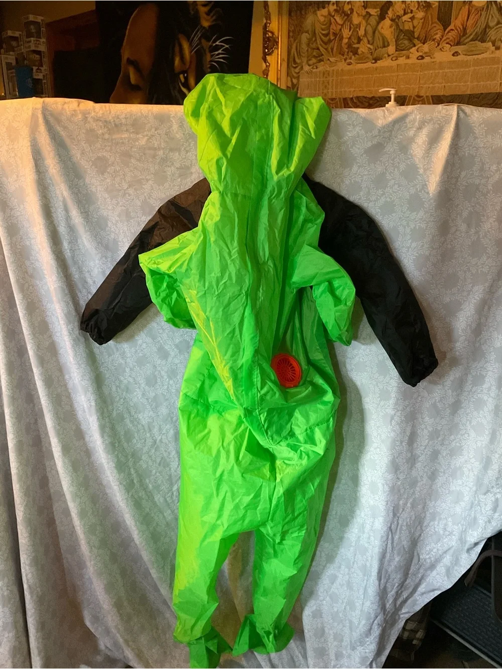 Kids Alien Carry-Me Costume - Green and Black